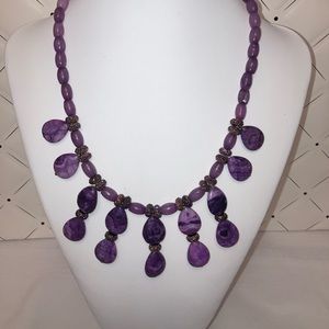 “Crazy agate” necklace ❤️